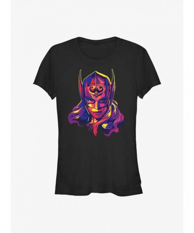 Marvel Thor: Love and Thunder Cut Out Thor Girls T-Shirt $10.96 T-Shirts