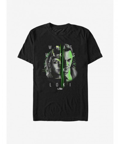 Marvel Loki Sylvie What Makes Loki T-Shirt $9.32 T-Shirts