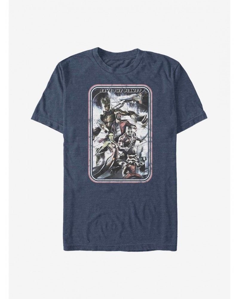 Marvel Guardians Of The Galaxy Save The Planet T-Shirt $9.80 T-Shirts