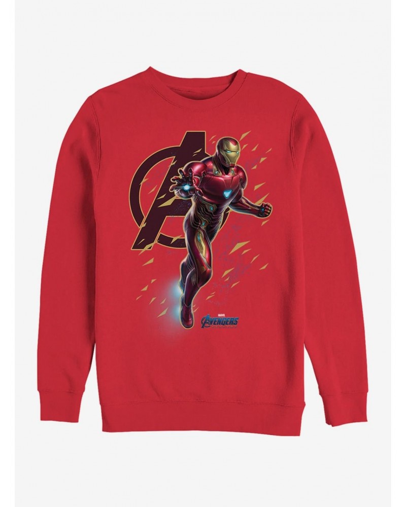 Marvel Avengers: Endgame Suit Flies Red Sweatshirt $15.87 Sweatshirts