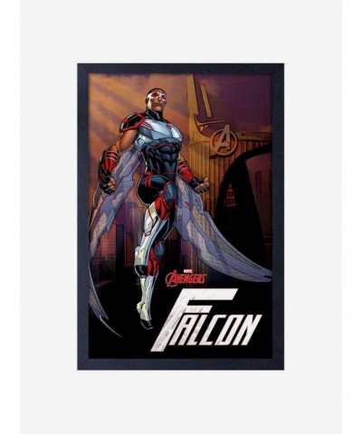 Marvel The Falcon Framed Wood Wall Art $9.21 Merchandises