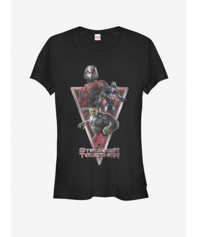 Marvel Avengers: Endgame Stronger Together Girls T-Shirt $8.22 T-Shirts
