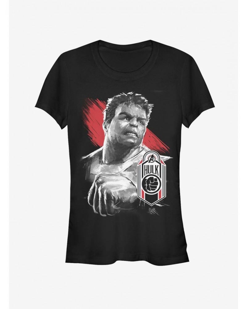 Marvel Avengers Endgame Hulk Tag Girls T-Shirt $9.46 T-Shirts