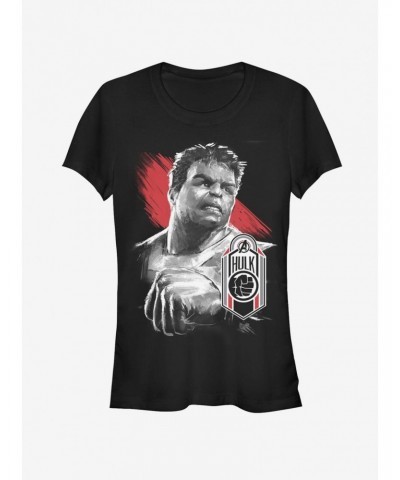 Marvel Avengers Endgame Hulk Tag Girls T-Shirt $9.46 T-Shirts