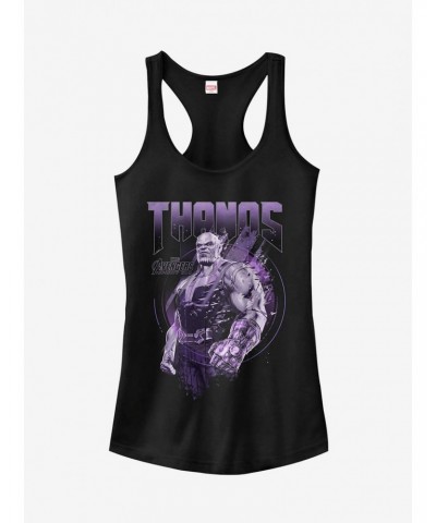 Marvel Avengers: Infinity War Thanos Villain Girls T-Shirt $8.96 T-Shirts