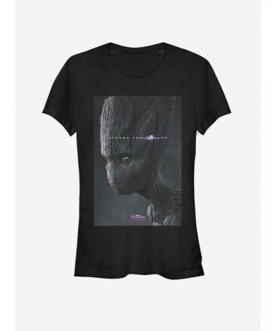 Marvel Avengers Endgame Groot Avenge Girls T-Shirt $8.47 T-Shirts