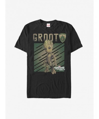 Marvel Guardians of Galaxy Vol. 2 Groot Growth T-Shirt $11.95 T-Shirts