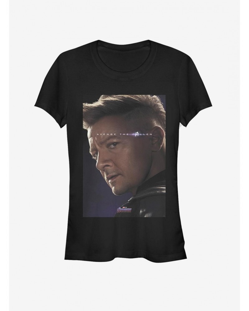 Marvel Avengers Endgame Hawkeye Avenge Girls T-Shirt $8.22 T-Shirts