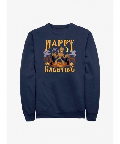 Marvel Guardians Of The Galaxy Groot & Rocket Happy Haunting Sweatshirt $15.87 Sweatshirts