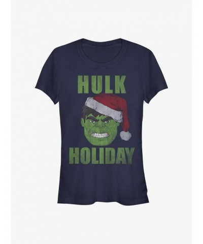 Marvel The Hulk Hulk Holiday Girls T-Shirt $9.96 T-Shirts