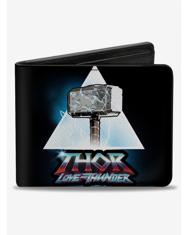 Marvel Thor Love And Thunder Hammer Bifold Wallet $8.36 Wallets