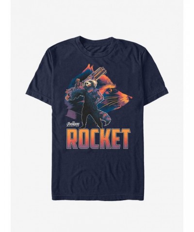 Marvel Avengers: Infinity War Rocket Portrait T-Shirt $8.60 T-Shirts