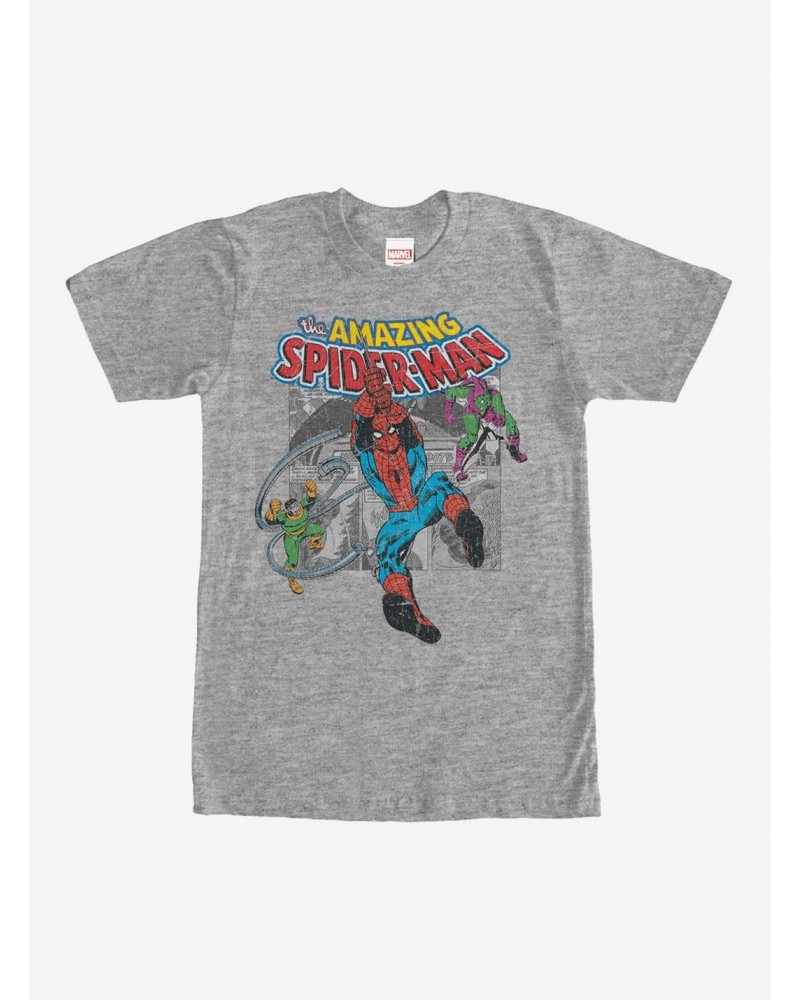Marvel Amazing Spider-Man Battles Evil T-Shirt $7.41 T-Shirts