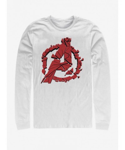 Marvel Avengers Endgame Avengers Shattered Long-Sleeve T-Shirt $14.15 T-Shirts