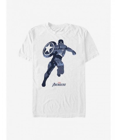 Marvel Captain America Cap Scene T-Shirt $8.37 T-Shirts