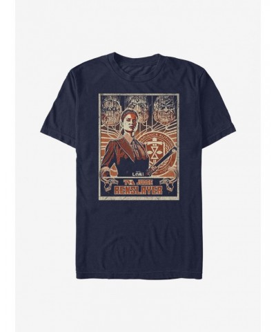 Marvel Loki TVA Judge Renslayer T-Shirt $8.60 T-Shirts