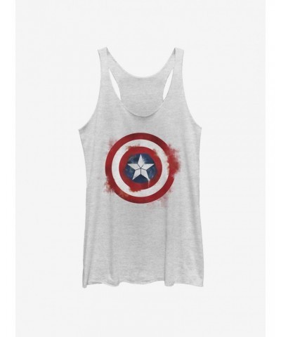 Marvel Captain America Spray Logo Girls Tank $12.43 Tanks