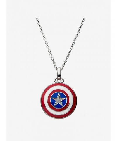 Marvel Captain America x RockLove Shield Necklace $26.97 Necklaces
