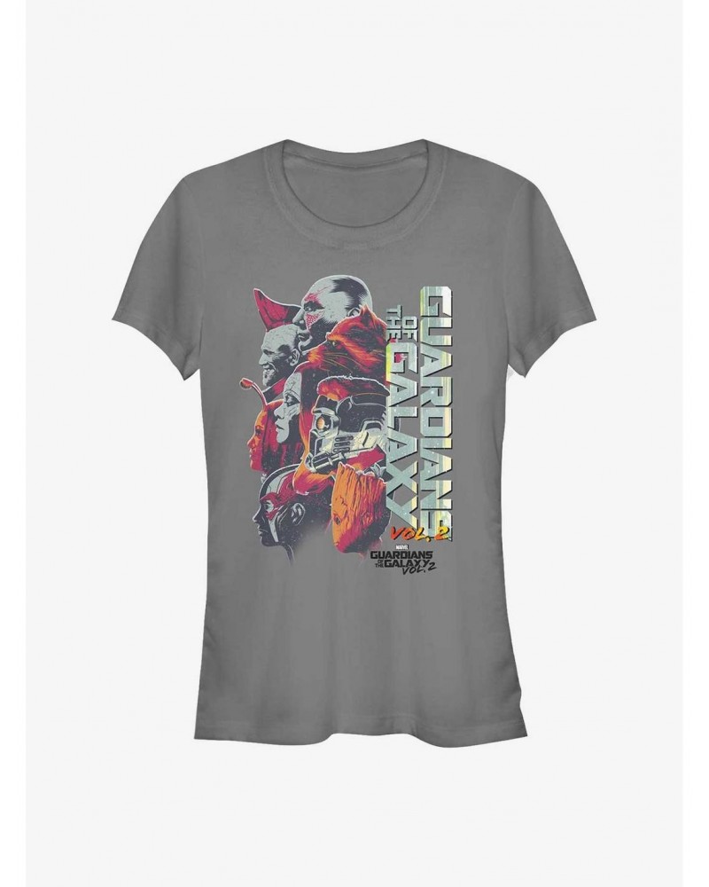 Marvel Guardians Of The Galaxy Cast Profiles Girls T-Shirt $8.47 T-Shirts