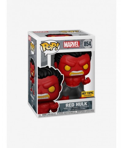 Funko Marvel Pop! Red Hulk With Glow-In-The-Dark Chase Vinyl Bobble-Head $4.63 T-Shirts