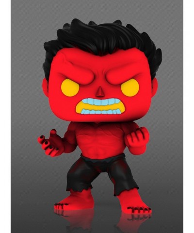 Funko Marvel Pop! Red Hulk With Glow-In-The-Dark Chase Vinyl Bobble-Head $4.63 T-Shirts