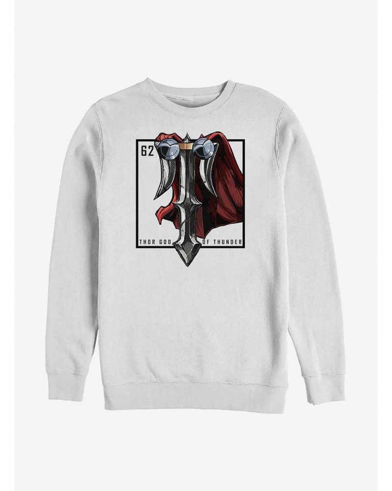 Marvel Thor Element Crew Sweatshirt $18.08 Sweatshirts