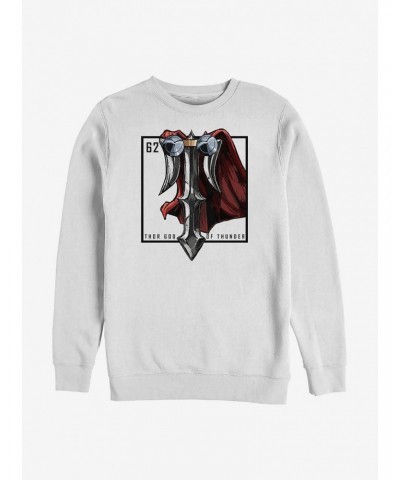 Marvel Thor Element Crew Sweatshirt $18.08 Sweatshirts