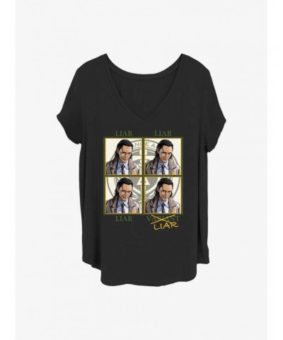 Marvel Loki Liar Or Variant Girls T-Shirt Plus Size $13.01 T-Shirts
