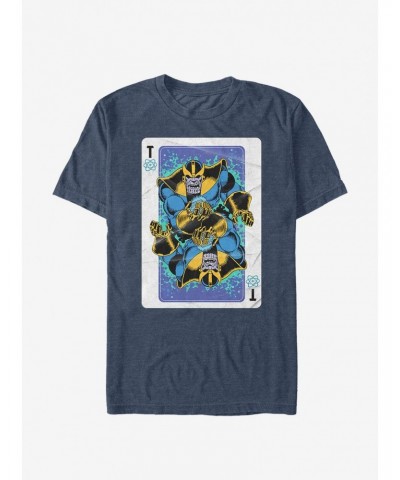 Marvel Thanos Playing Card T-Shirt $9.56 T-Shirts