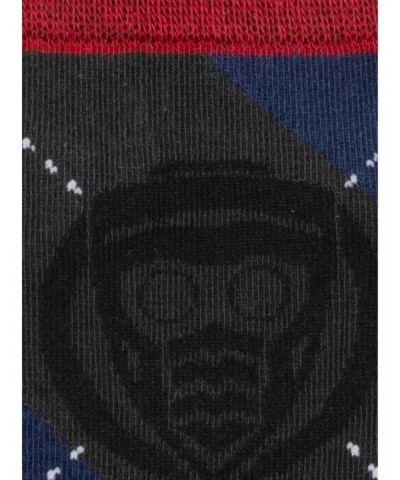 Marvel Guardians of the Galaxy Star-Lord Charcoal Argyle Men's Socks $9.75 Socks