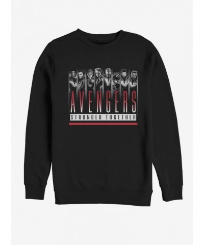 Marvel Avengers: Endgame Avengers Together Sweatshirt $15.13 Sweatshirts