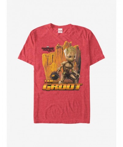 Marvel Guardians Of The Galaxy I Am Groot T-Shirt $11.23 T-Shirts