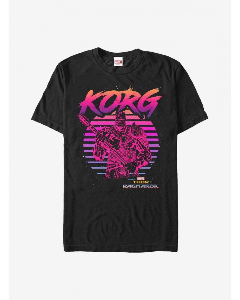 Marvel Thor Ragnarok 80's Korg T-Shirt $10.04 T-Shirts