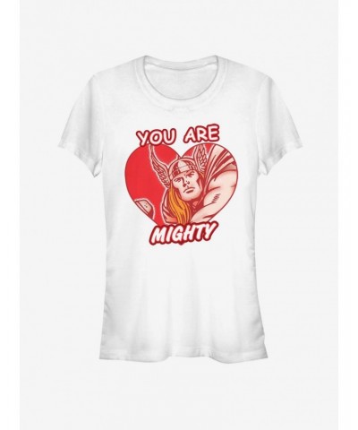 Marvel Thor Mighty Heart Girls T-Shirt $9.21 T-Shirts