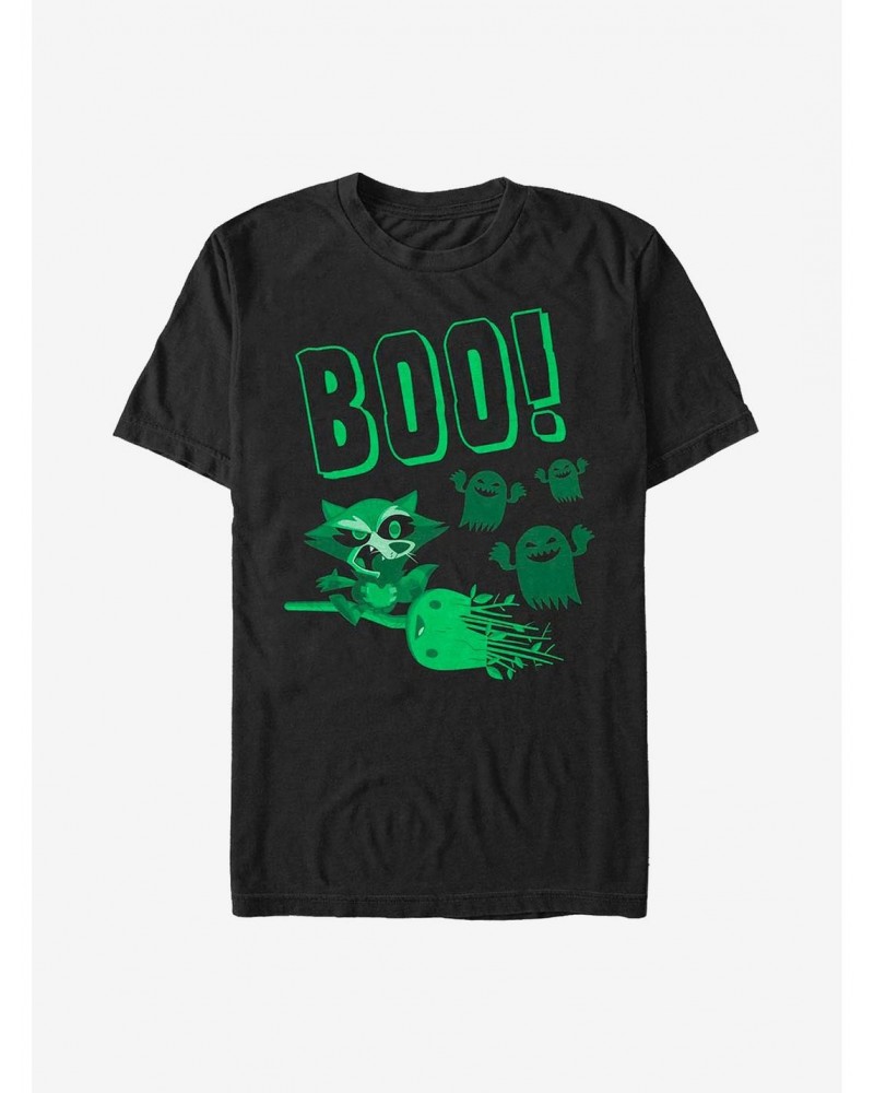 Marvel Guardians of The Galaxy Boo Rocket T-Shirt $11.23 T-Shirts