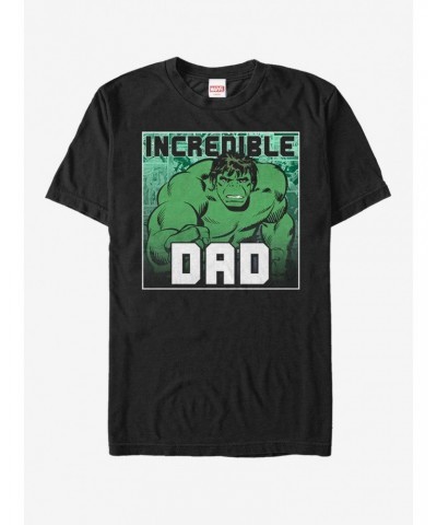 Marvel Hulk Incredible Dad T-Shirt $9.56 T-Shirts