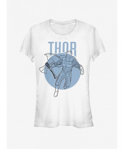 Marvel Avengers Endgame Thor Simplicity Girls T-Shirt $8.47 T-Shirts