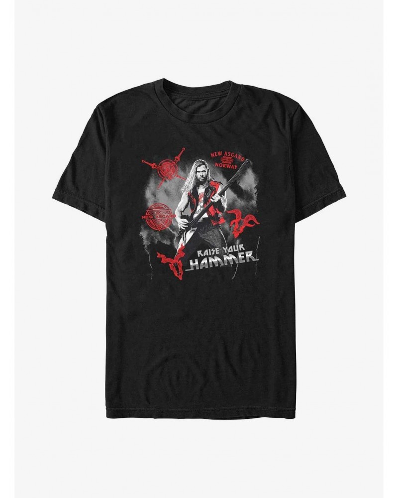 Marvel Thor: Love And Thunder Rock God T-Shirt $8.13 T-Shirts