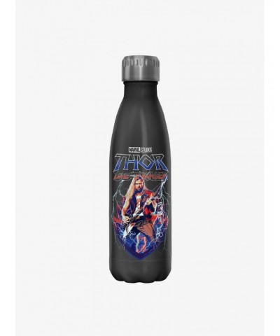 Marvel Thor: Love and Thunder Ragnarock On Stainless Steel Water Bottle $7.47 Water Bottles