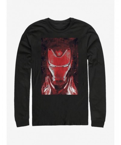 Marvel Avengers: Endgame Red Iron Man Long-Sleeve T-Shirt $13.49 T-Shirts