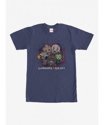 Marvel Guardians of the Galaxy Kawaii T-Shirt $10.76 T-Shirts