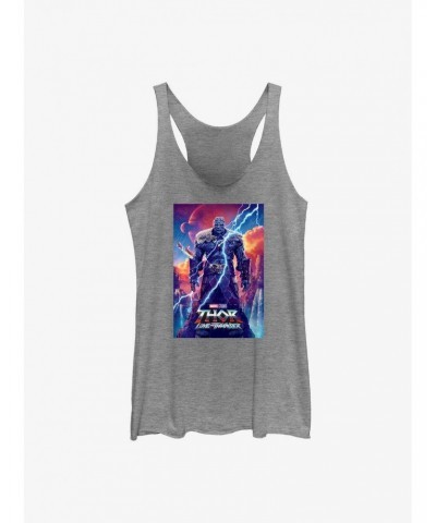 Marvel Thor: Love and Thunder Korg Movie Poster Girls Tank $12.95 Tanks