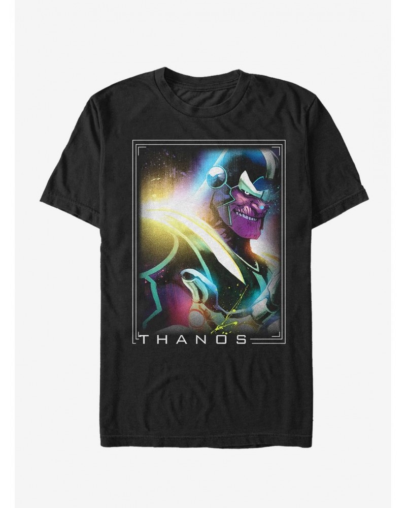 Marvel Retro Thanos Frame T-Shirt $10.52 T-Shirts