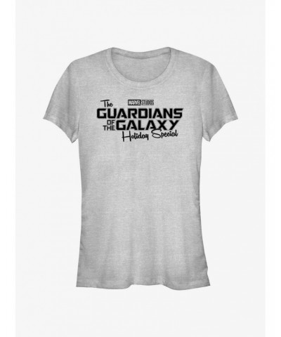 Marvel Guardians of the Galaxy Holiday Special Logo Girls T-Shirt $9.46 T-Shirts