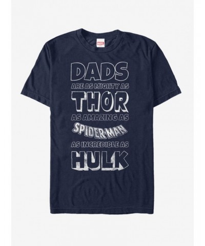 Marvel Marvel Dads T-Shirt $11.95 T-Shirts