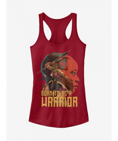 Marvel Black Panther 2018 Okoye Warrior Girls T-Shirt $10.96 T-Shirts