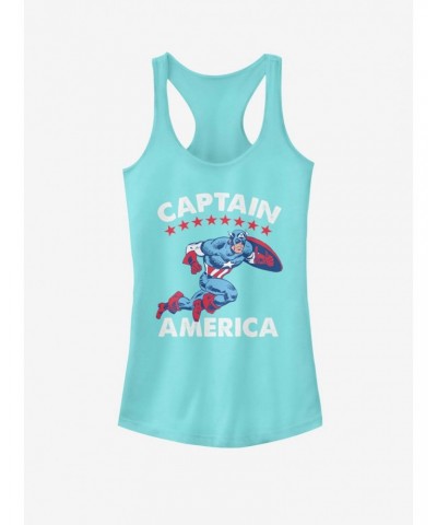 Marvel Captain America Girls Tank $10.21 Tanks