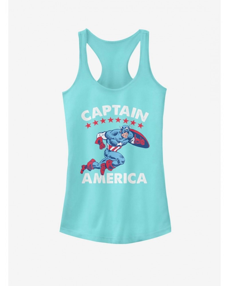 Marvel Captain America Girls Tank $10.21 Tanks