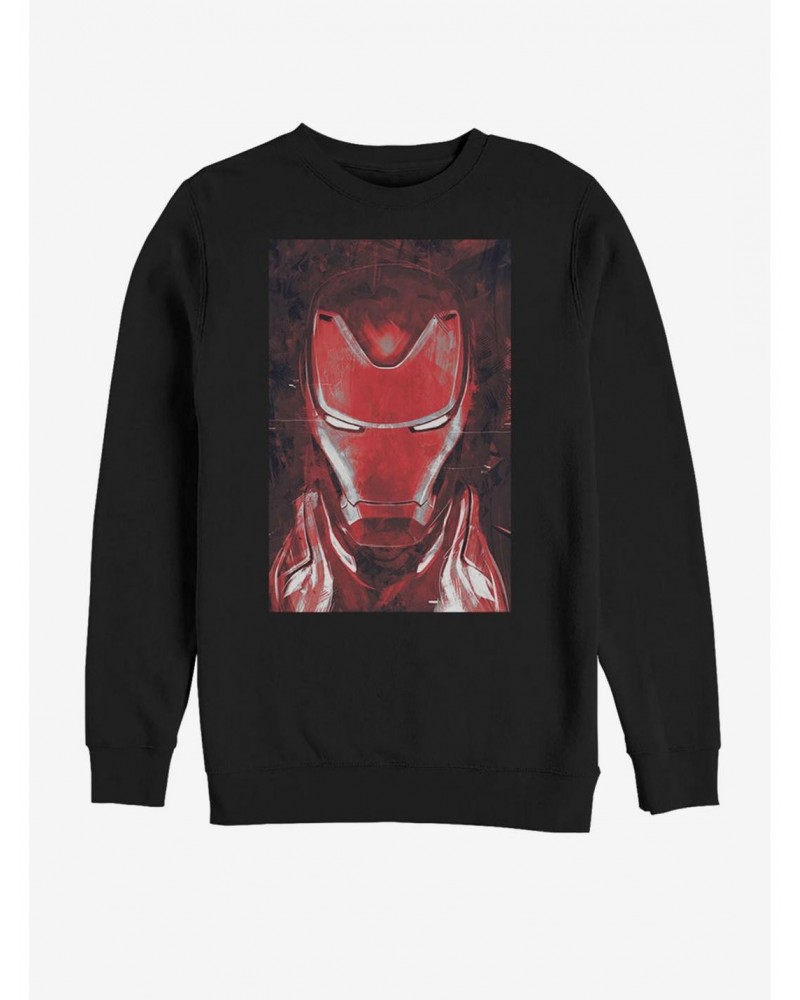 Marvel Avengers: Endgame Red Iron Man Sweatshirt $14.39 Sweatshirts