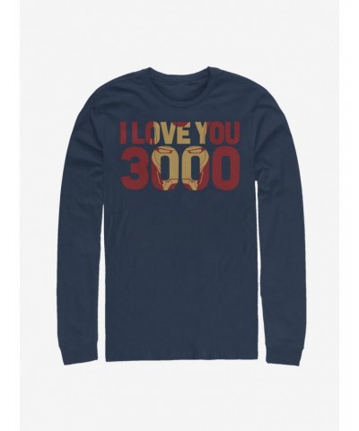 Marvel Avengers: Endgame Iron Man Love You 3000 Long-Sleeve T-Shirt $11.84 T-Shirts